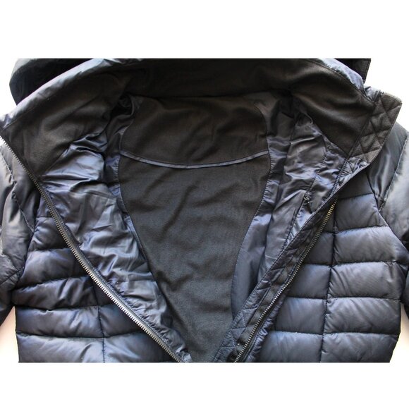 Lululemon Brave The Cold Jacket / Size 8 / Black Night Down-Filled Goose Parka - Picture 8 of 13